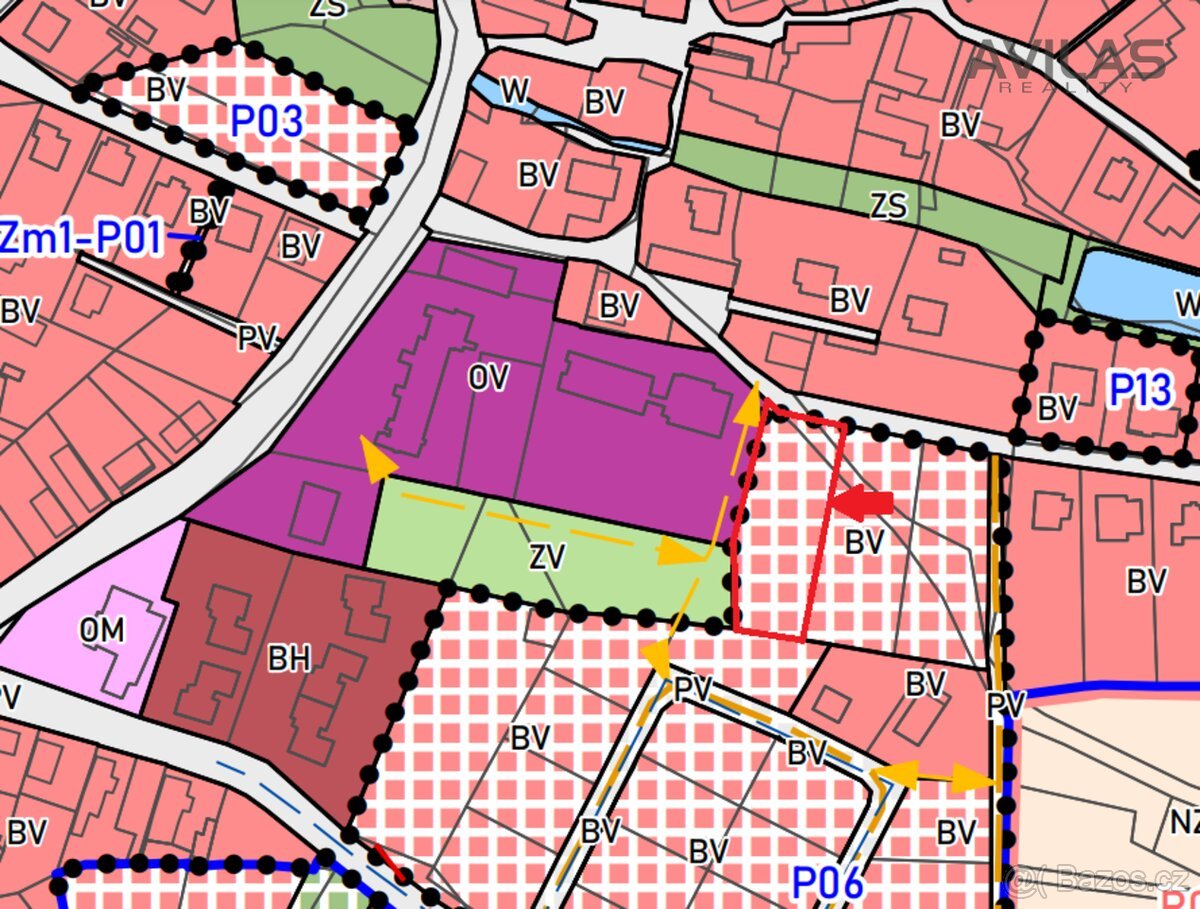 Prodej stavebního pozemku 1.793 m2 v obci Višňová, okres Pří