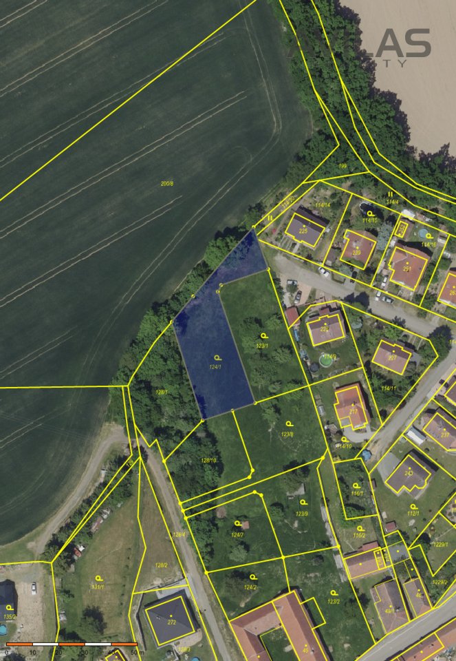 Podej stavebního pozemku 1.203 m2 v Maršovicích