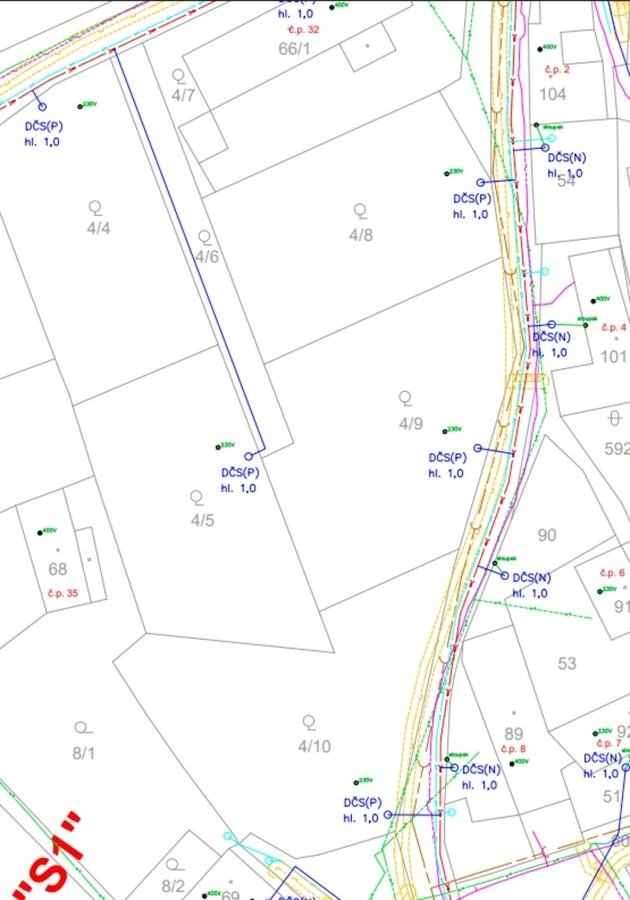 Prodej stavebního pozemku 1110 m², Soběraz u Jičín