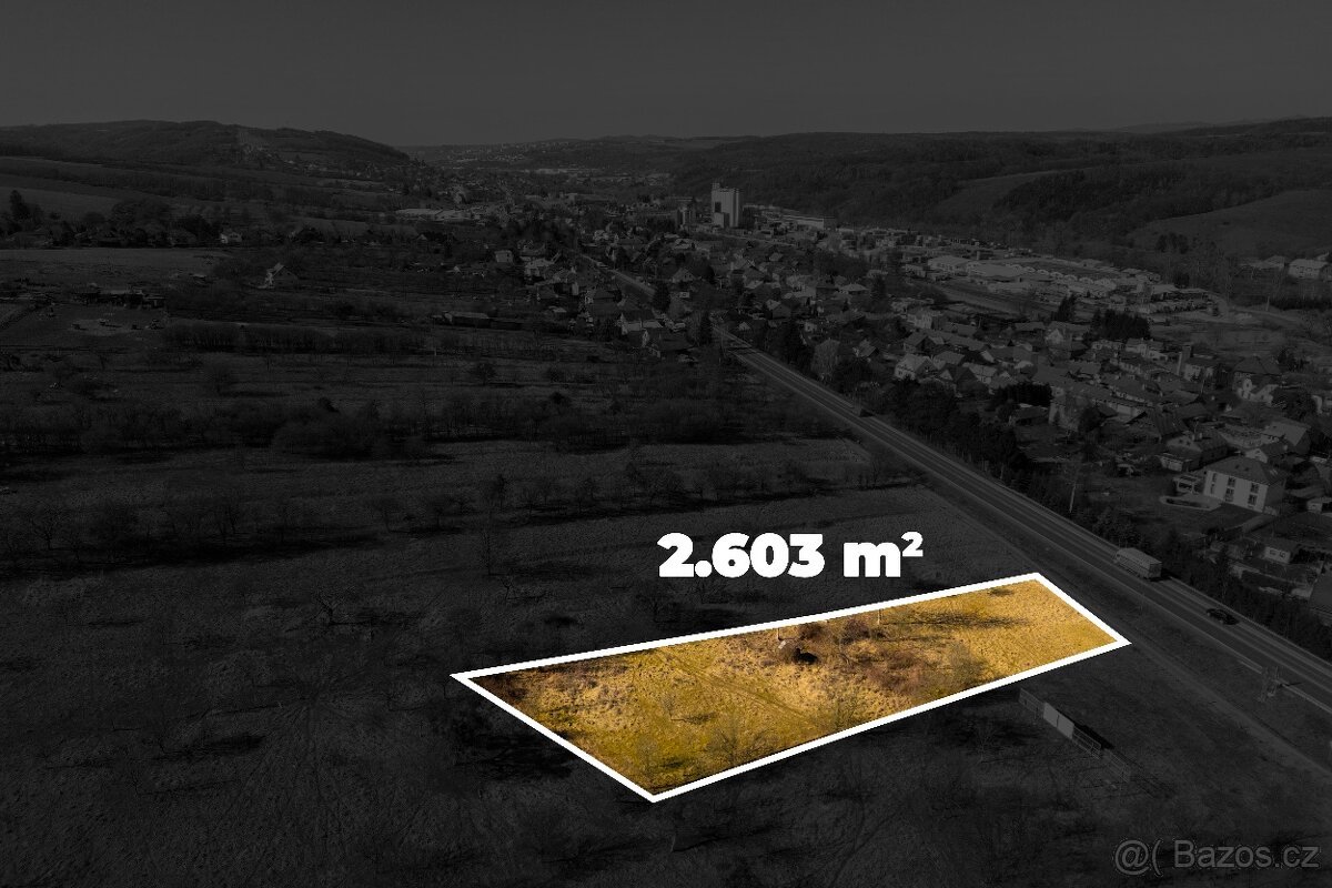 Nabízíme k prodeji stavební pozemek v obci Lípa