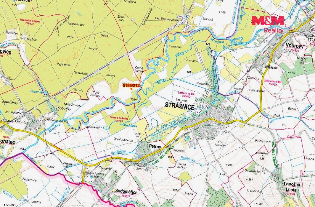 Prodej pole, 1497 m², Vracov