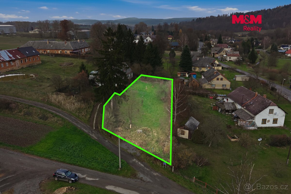 Prodej pozemku k bydlení, 1389 m², Rychnov na Moravě