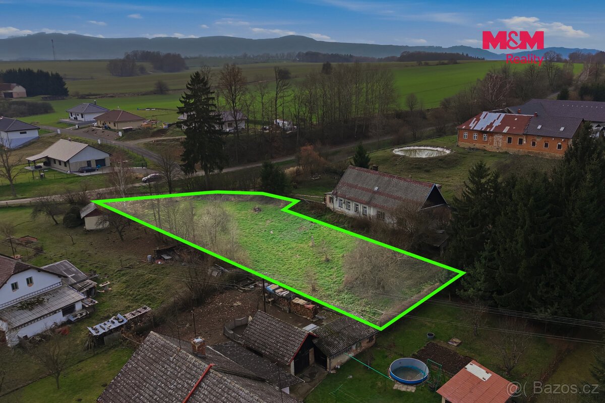 Prodej pozemku k bydlení, 1389 m², Rychnov na Moravě