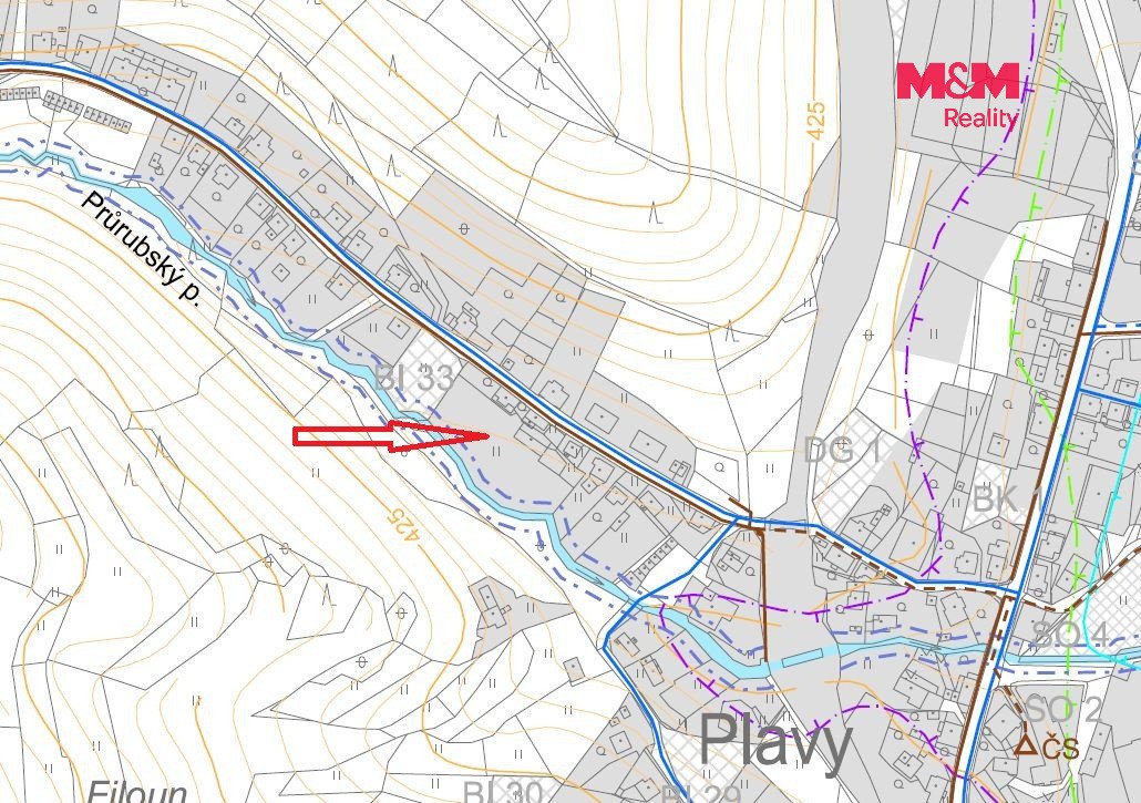 Prodej pozemku 3359m2, Plavy