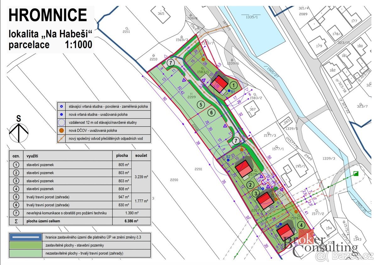 Prodej, pozemky/bydlení, 801 m2, 33011 Hromnice, Plzeň-sever