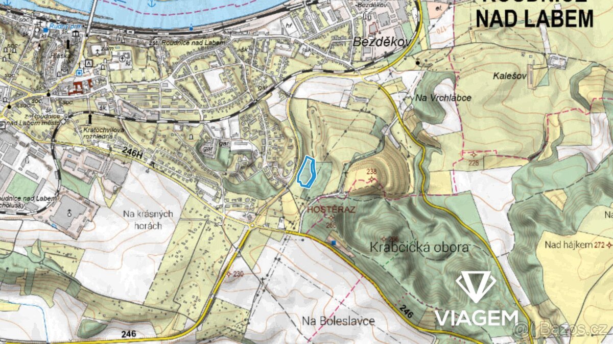 Pole 12 057 m², Podíl 17 % o výměře 2 010 m²