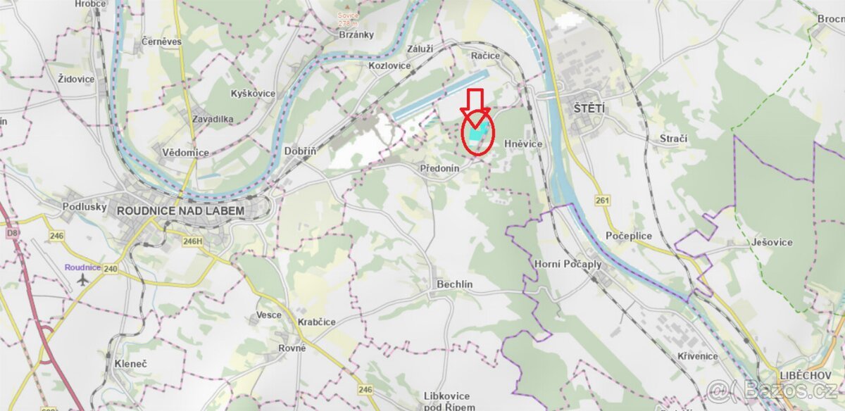 Prodej lesních pozemků k.ú. Račice u Štětí