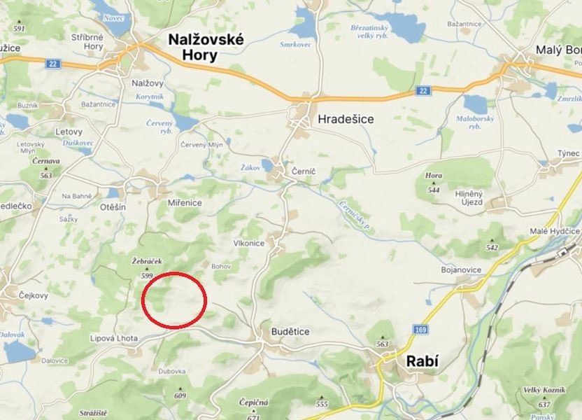 Prodej ideální ½ zemědělských pozemků v kat. území Budětice