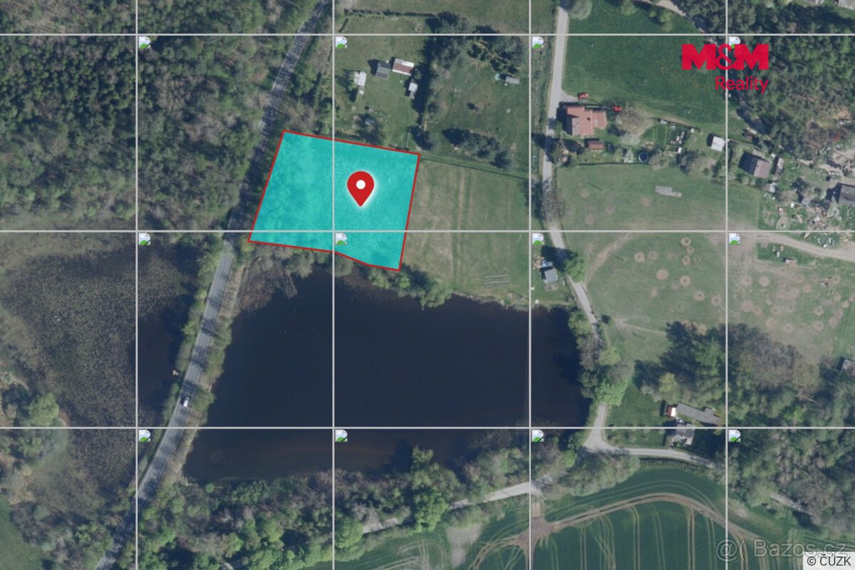 Prodej pozemku k bydlení, 4110 m², Seníky