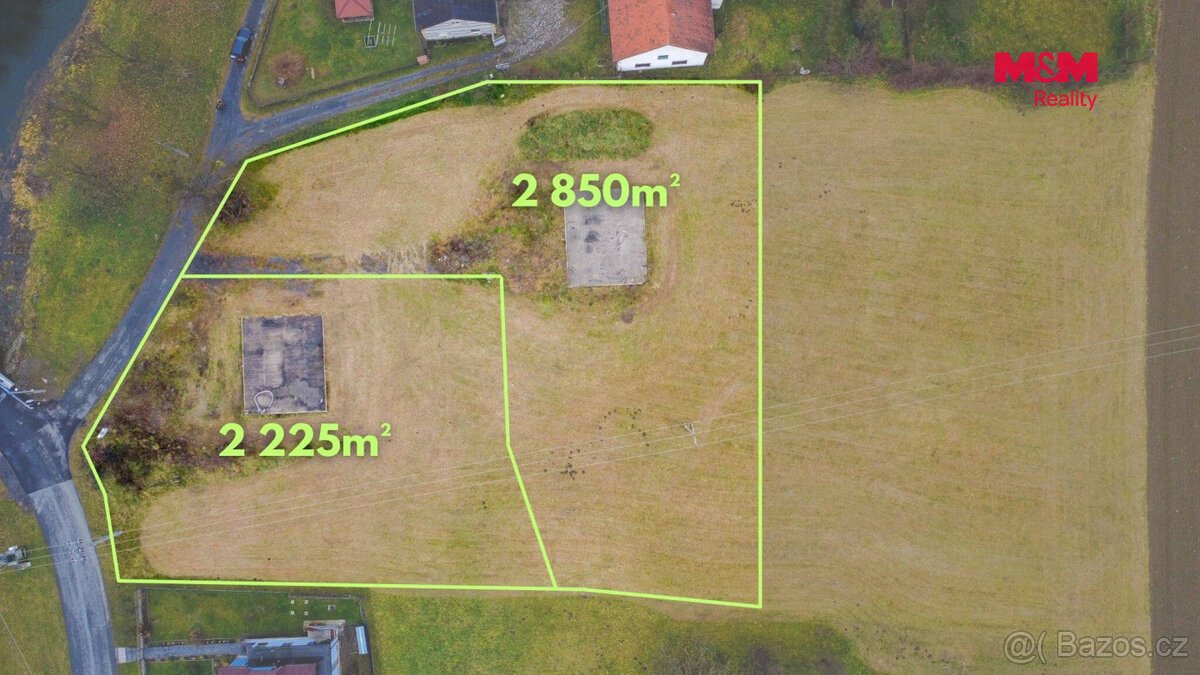 Prodej pozemku k bydlení, 5075 m², Odry - Loučky