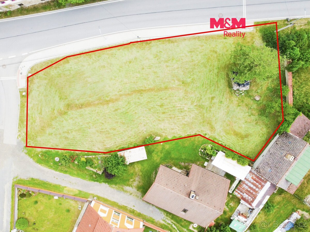 Prodej pozemku k bydlení, 1315 m², Kolinec