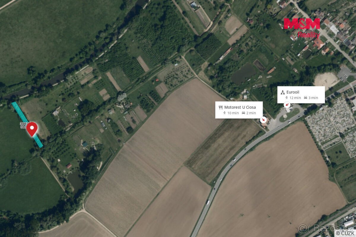 Prodej vodní plochy, 1329 m², Strážnice