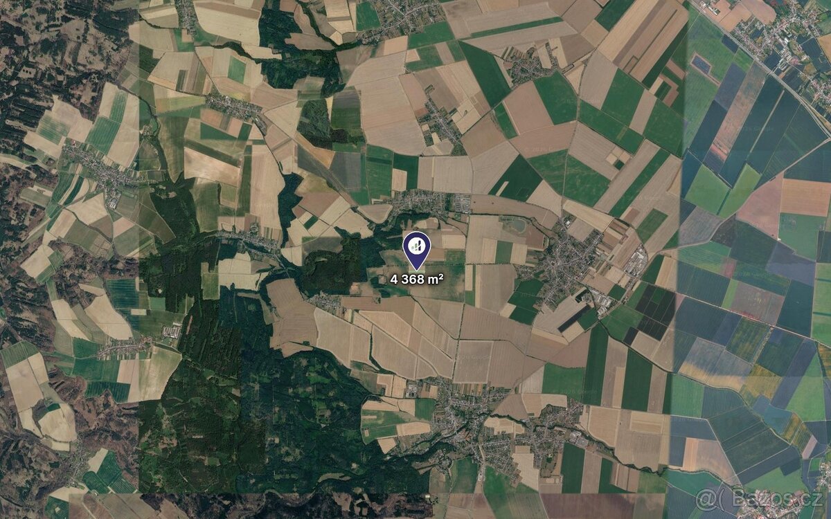 Prodej podílu 1/2 pole 2 184 m², Senice na Hané