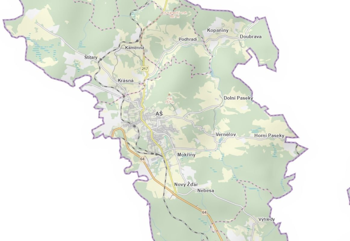 Prodej stavebního pozemku v k.ú. Aš, ev.č. 2026-07-08-123322