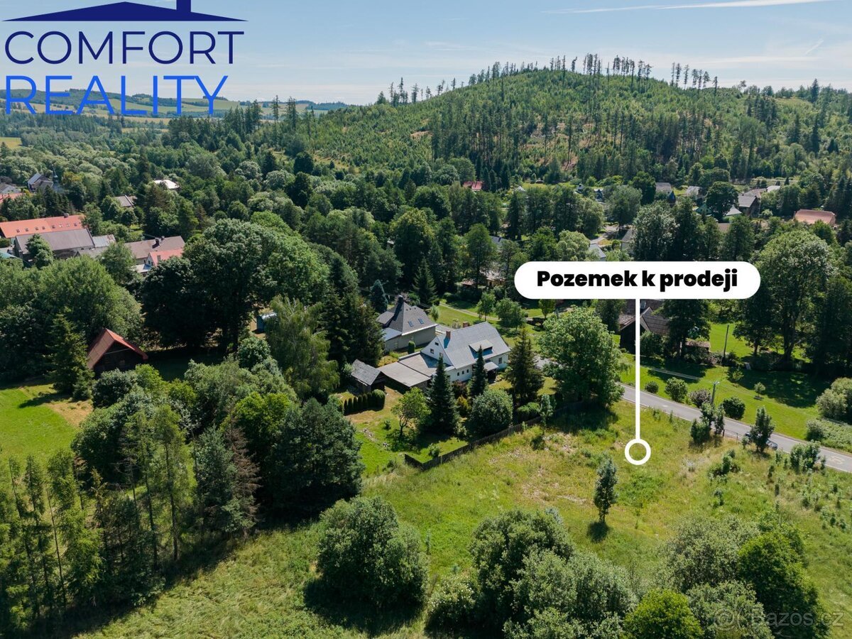Stavební pozemek se stavebním povolením na apartmánový dům -