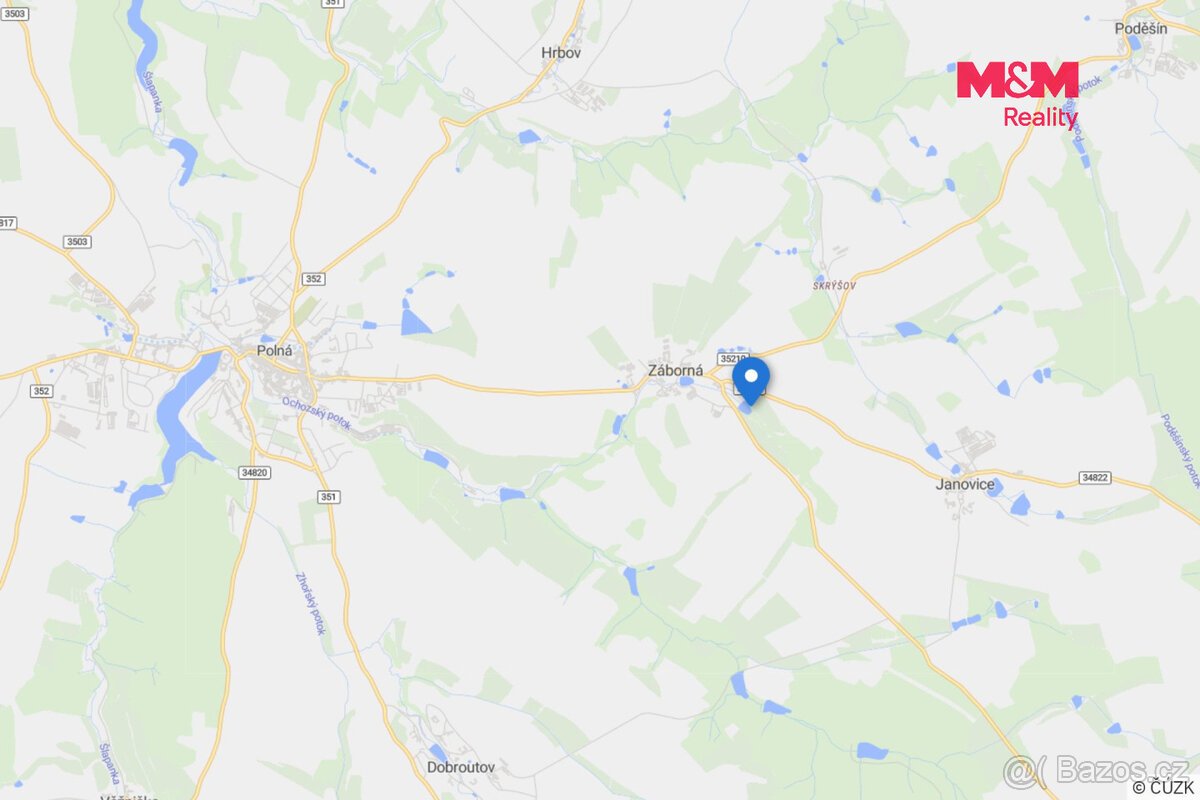 Prodej pozemku k bydlení Polná - Záborná