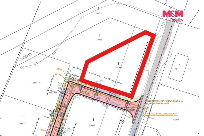 Prodej pozemku k bydlení, 899 m², Hrobice