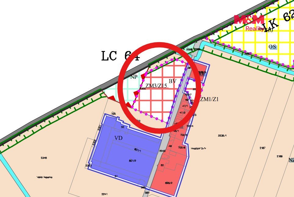 Prodej pozemku k bydlení, 899 m², Hrobice