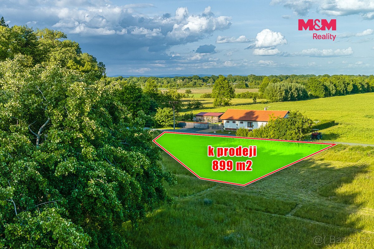 Prodej pozemku k bydlení, 899 m², Hrobice