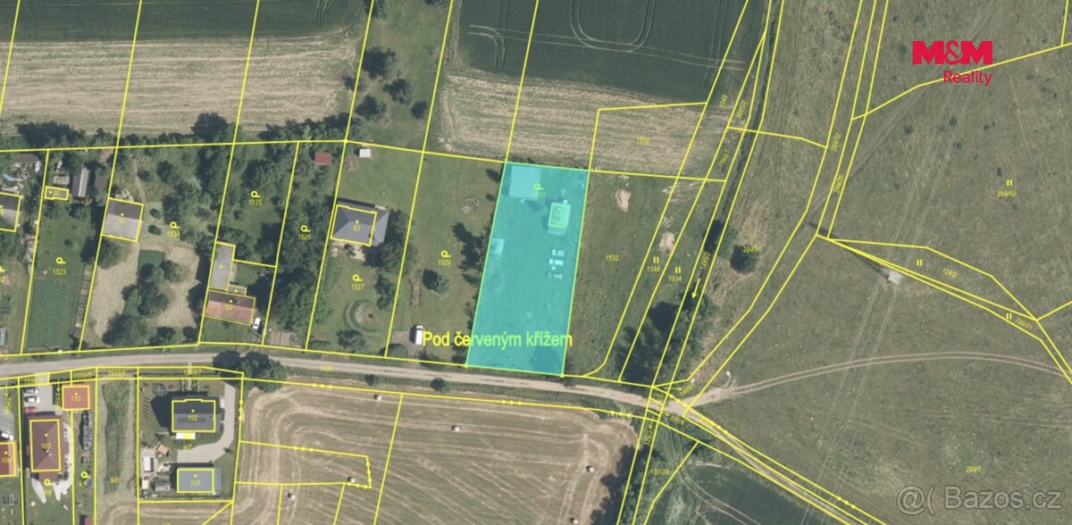 Prodej pozemku k bydlení, 1784 m², Švihov