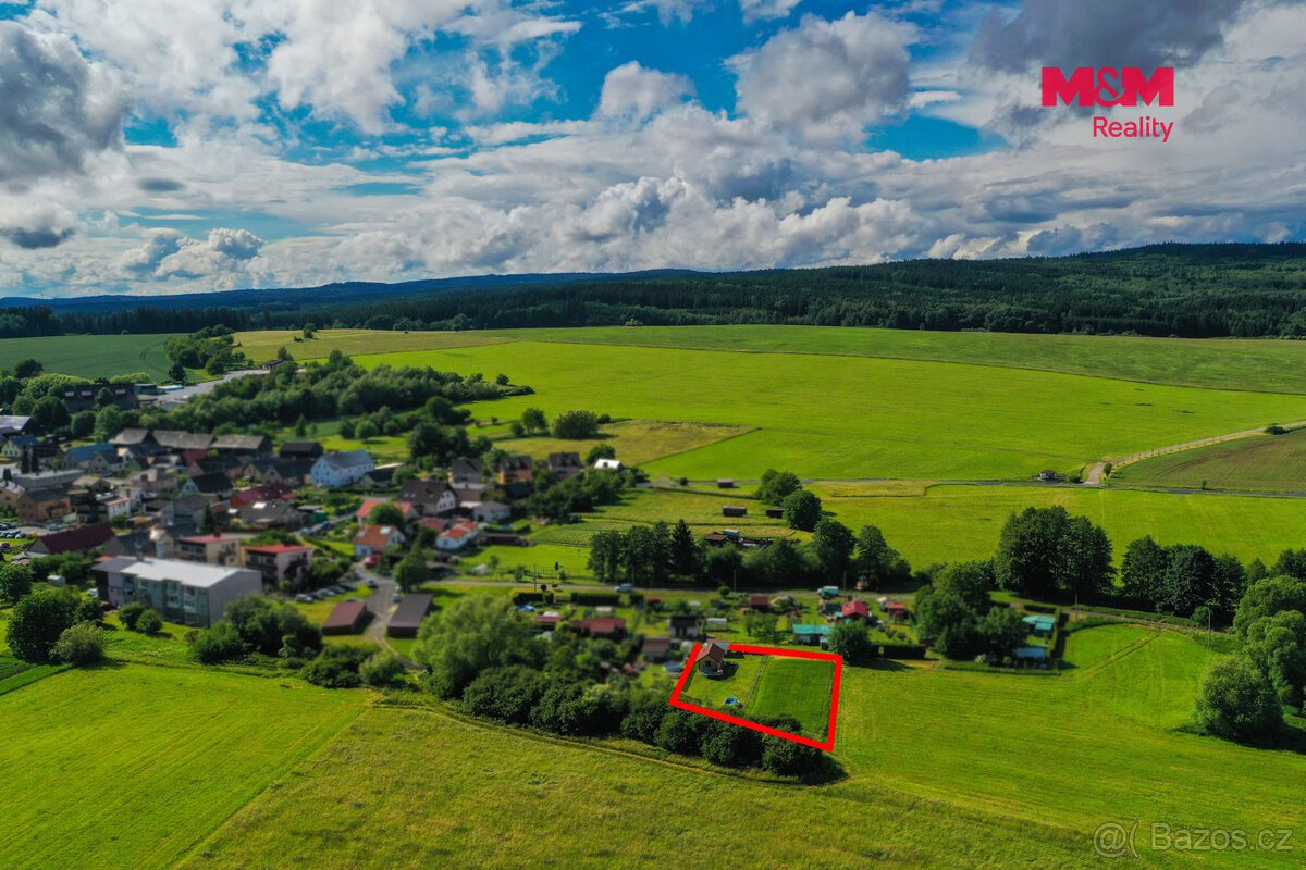 Prodej louky, 1093 m², Ctiboř
