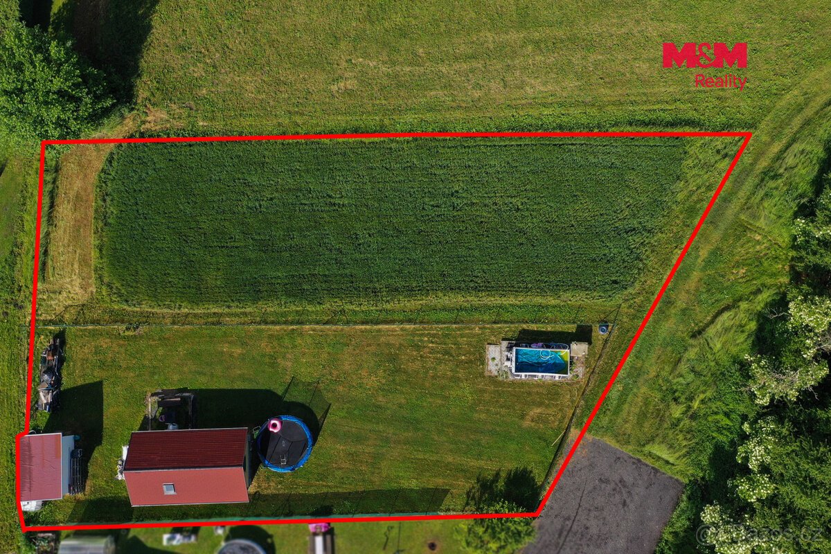 Prodej louky, 1093 m², Ctiboř