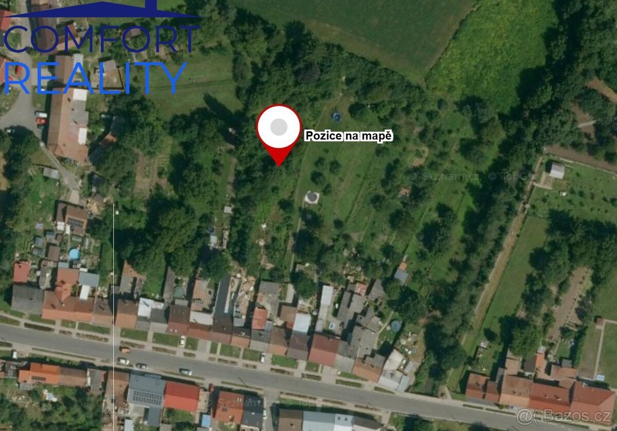 Prodej zahrady k.ú.Víceměřice