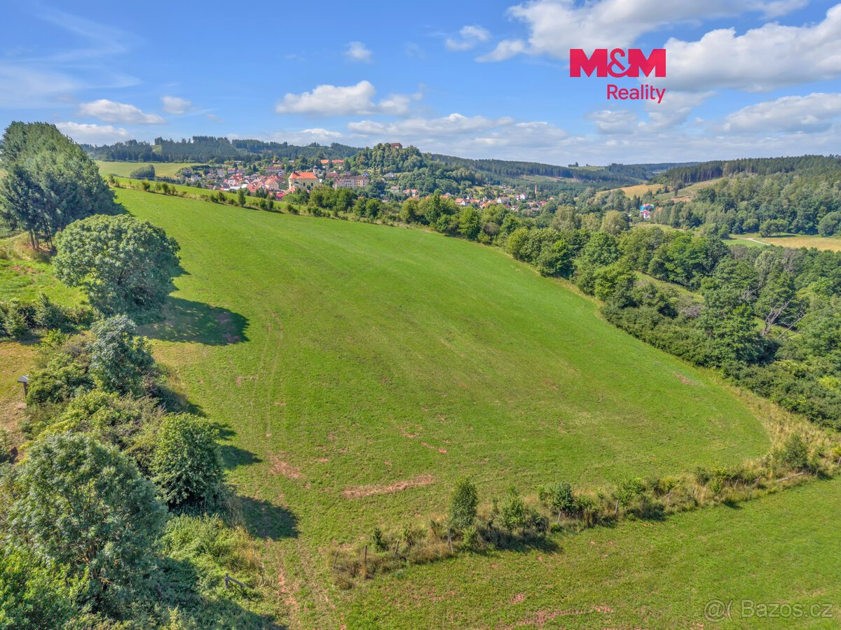 Prodej louky, 17267 m², Pecka