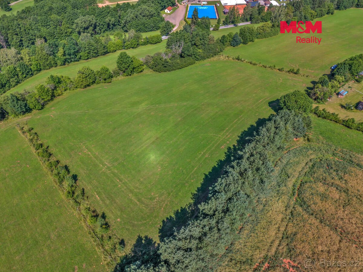 Prodej louky, 17267 m², Pecka
