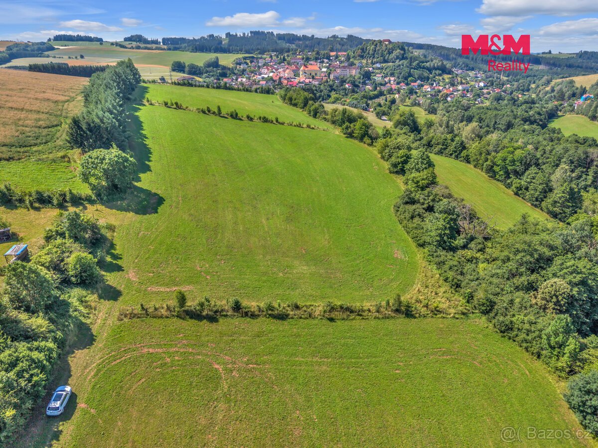 Prodej louky, 17267 m², Pecka