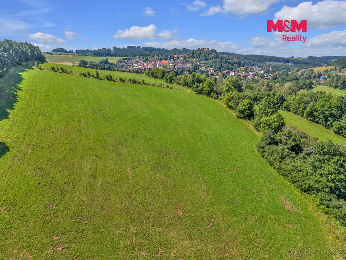 Prodej louky, 17267 m², Pecka