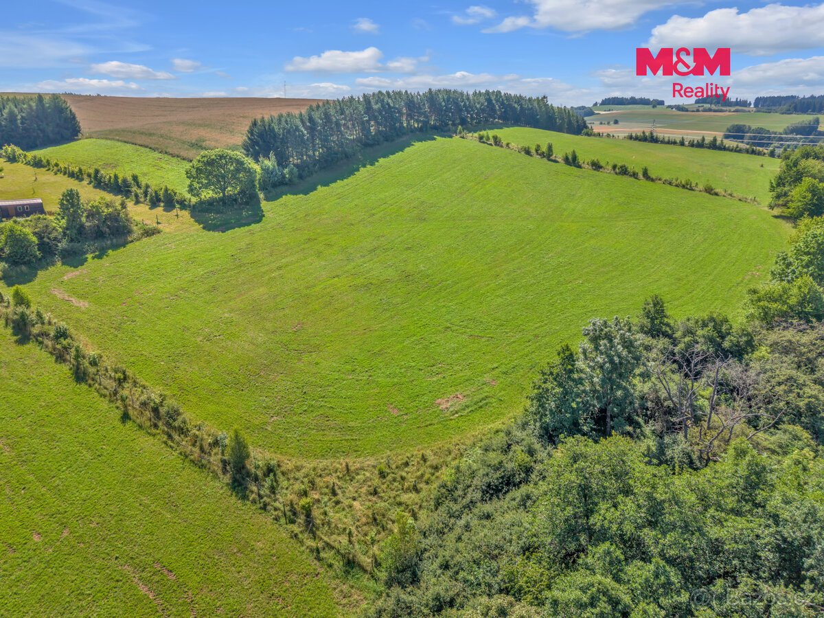 Prodej louky, 17267 m², Pecka