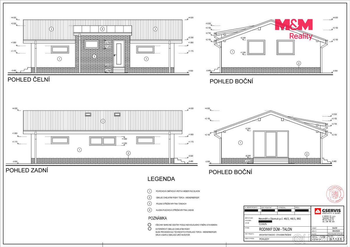 Prodej pozemku k bydlení, 1022 m², Nesměň u Zásmuk