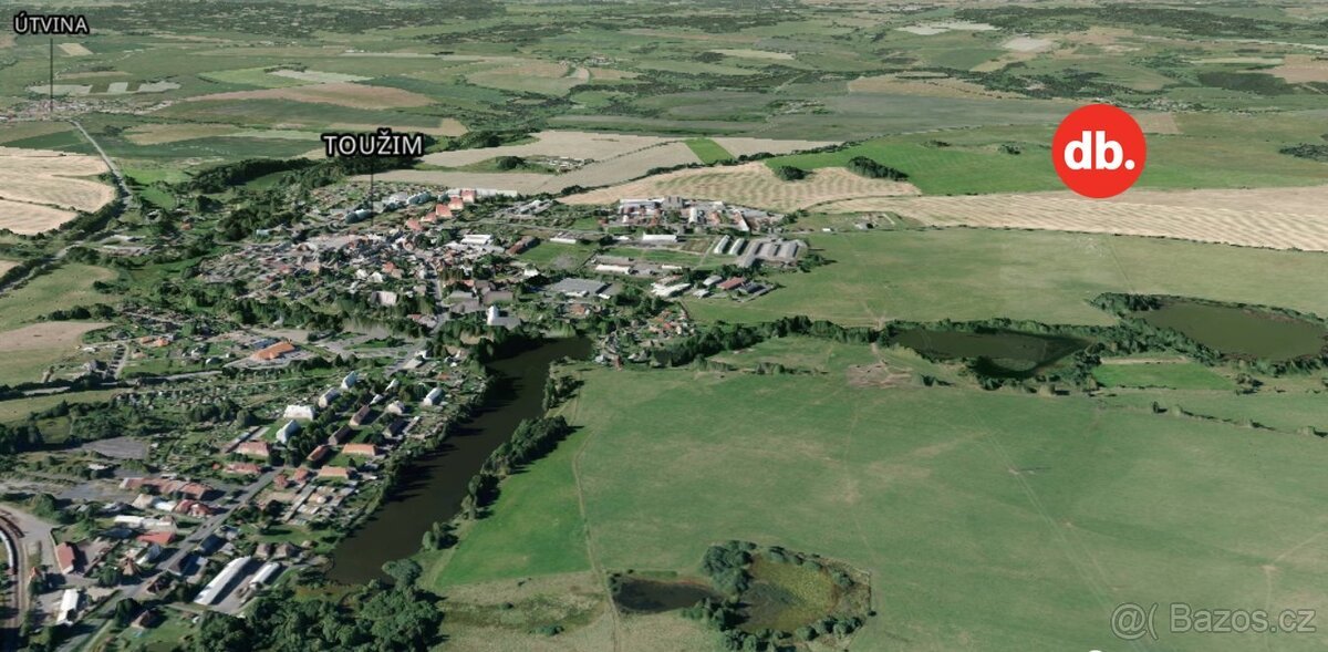 Prodej stavebního pozemku 17 335 m², Toužim, ev.č. 01813