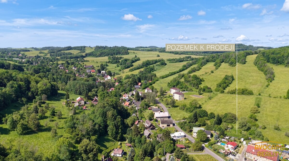 Prodej pozemku 1 535 m² ve Valkeřicích