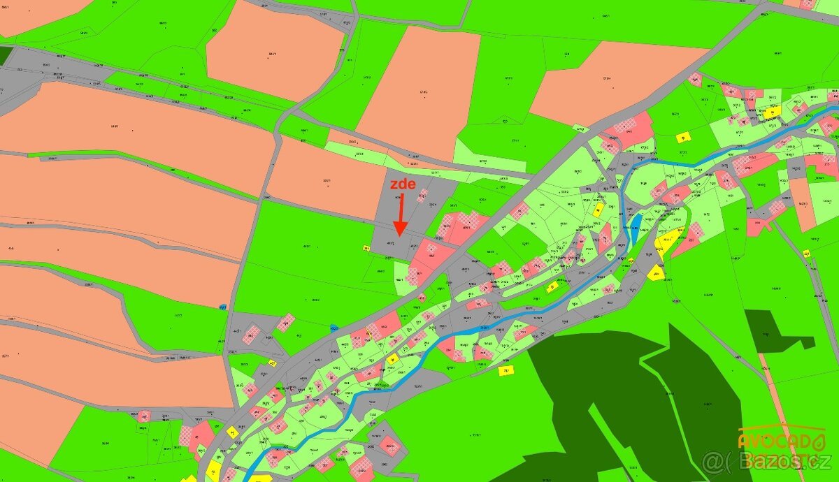 Prodej pozemku 1 535 m² ve Valkeřicích