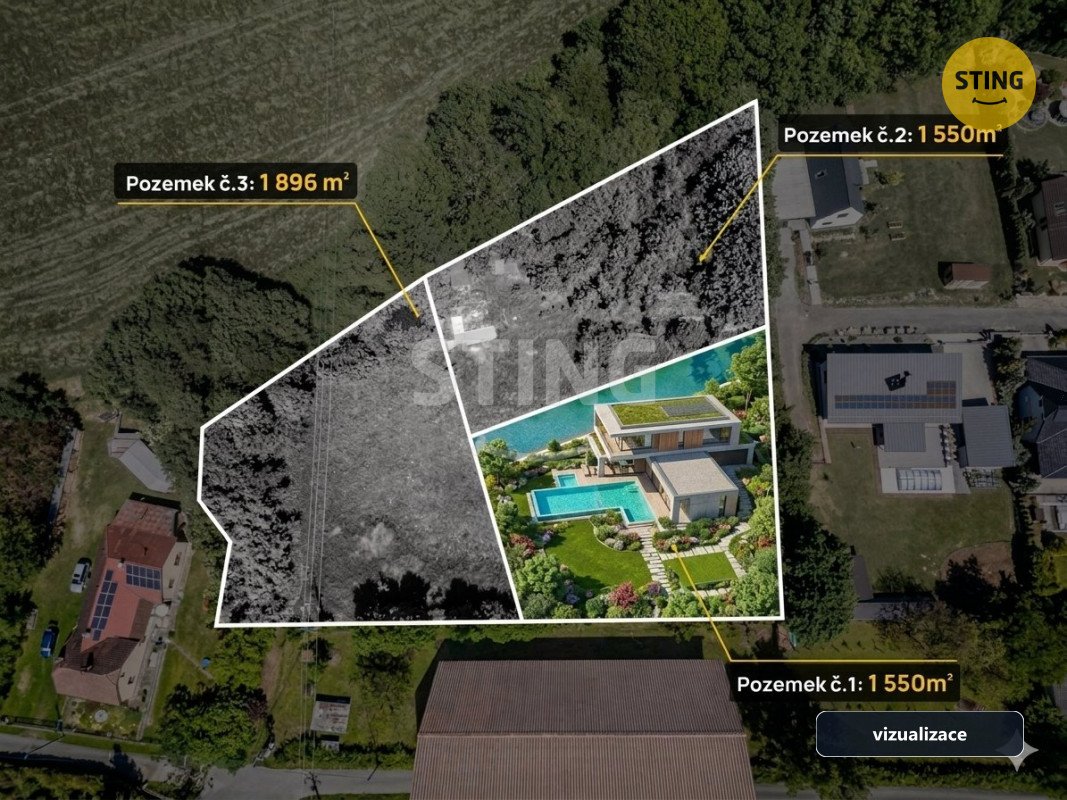 Stavební parcela Palkovice, 1550 m2, 135909
