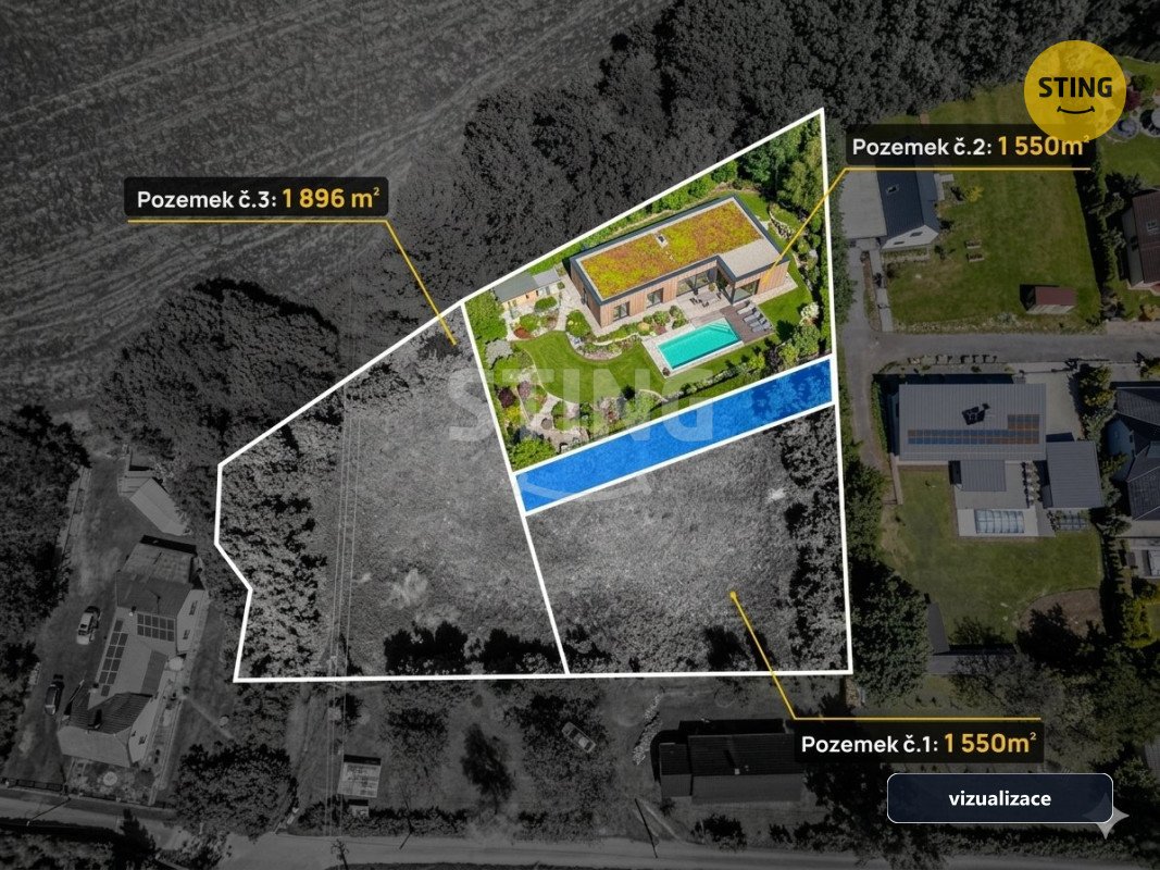 Stavební parcela Palkovice, 1550 m2, 135746