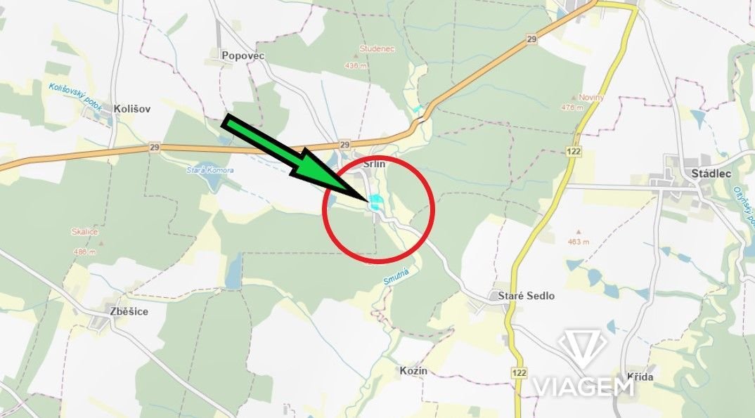 Stavební - bydlení 3 159 m², Podíl 10 % o výměře 316 m²