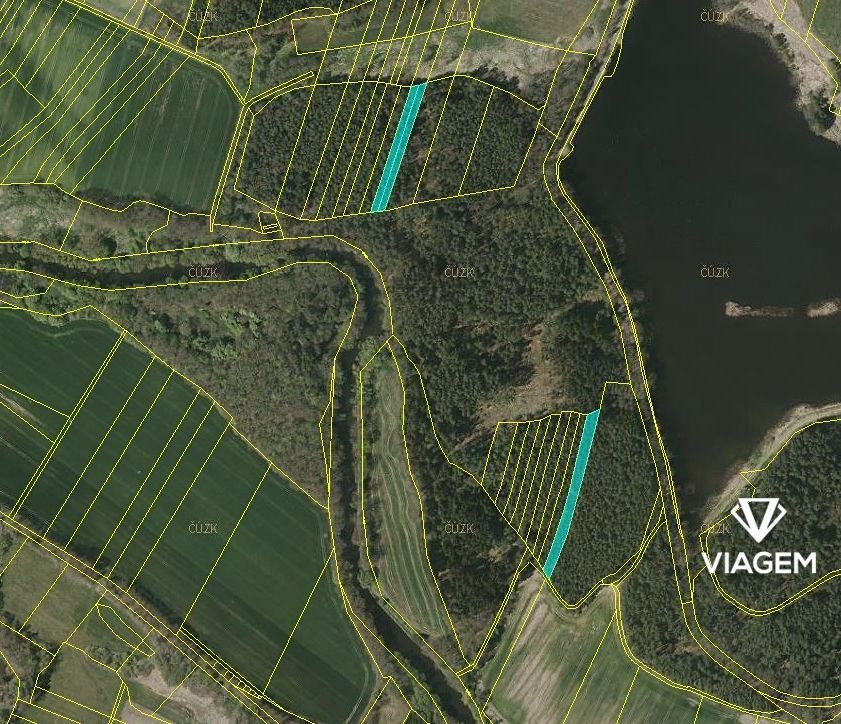 Les 7 761 m², Podíl 50 % o výměře 3 881 m²