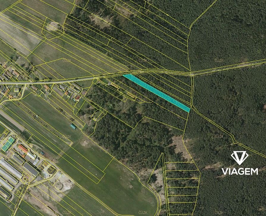 Les 7 761 m², Podíl 50 % o výměře 3 881 m²