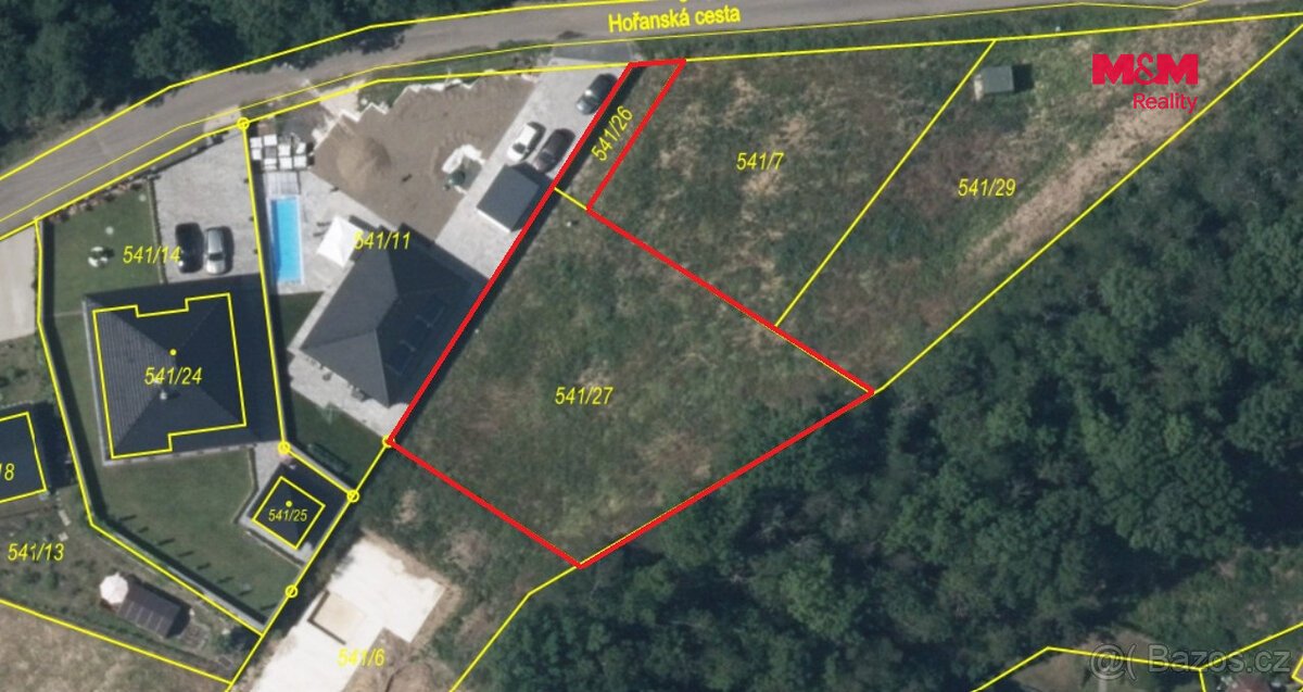 Prodej pozemku k bydlení, 947 m², Most