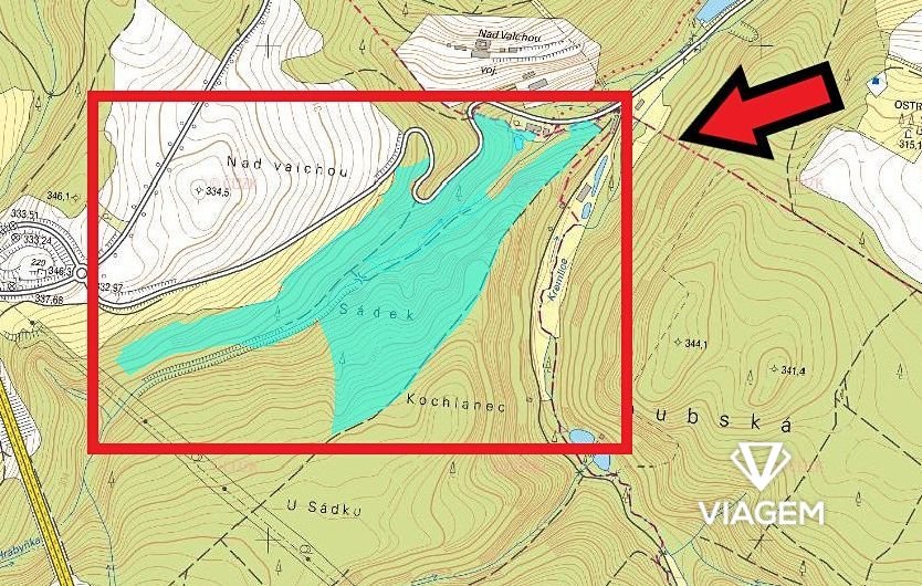 Les 175 603 m², Podíl 11 % o výměře 20 048 m²
