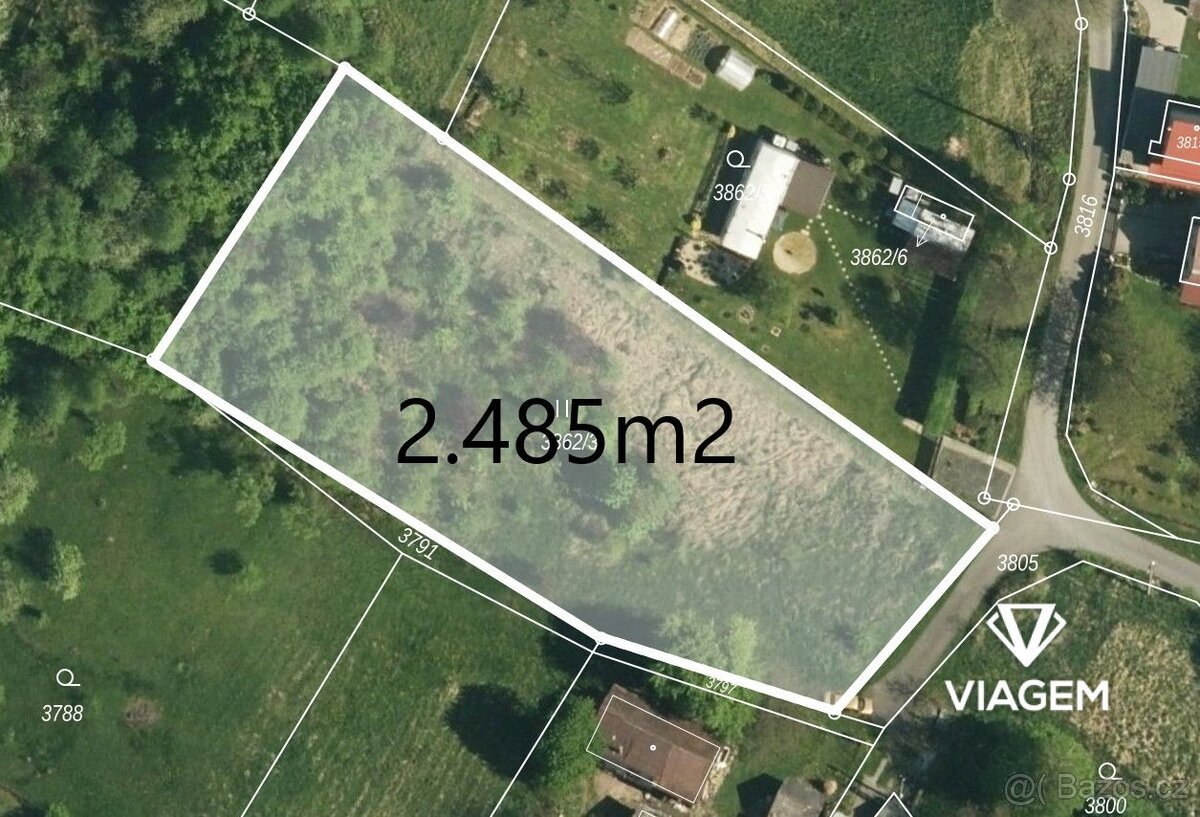 Spekulační - rezidenční 2 485 m²