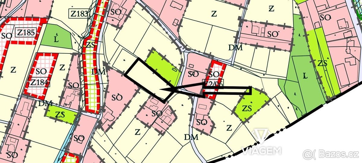 Spekulační - rezidenční 2 485 m²