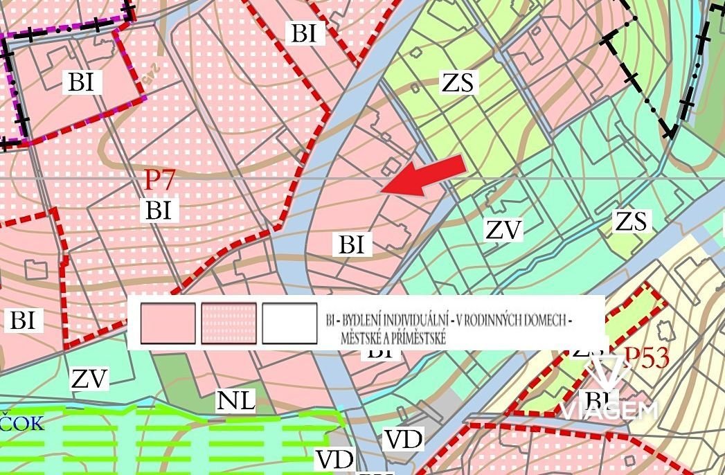 Stavební - bydlení 2 187 m²