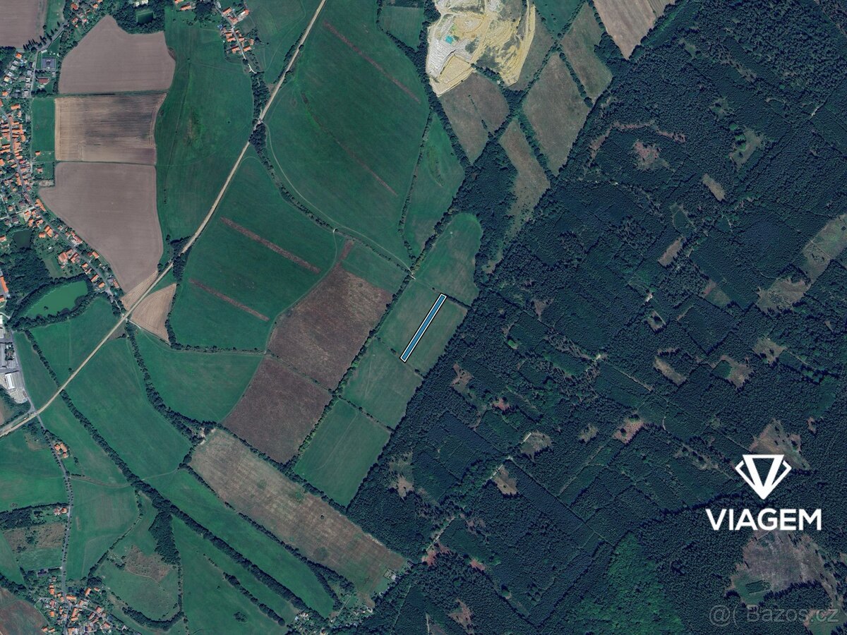 Pole 3 764 m², Podíl 33 % o výměře 1 255 m²