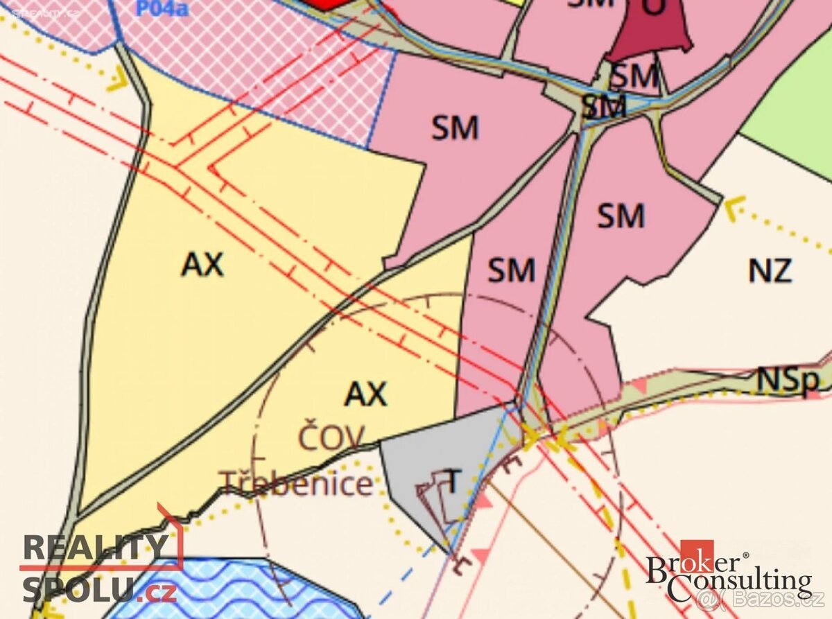 Prodej, pozemky/bydlení, 1848 m2, Třebenice, Litoměřice [ID 
