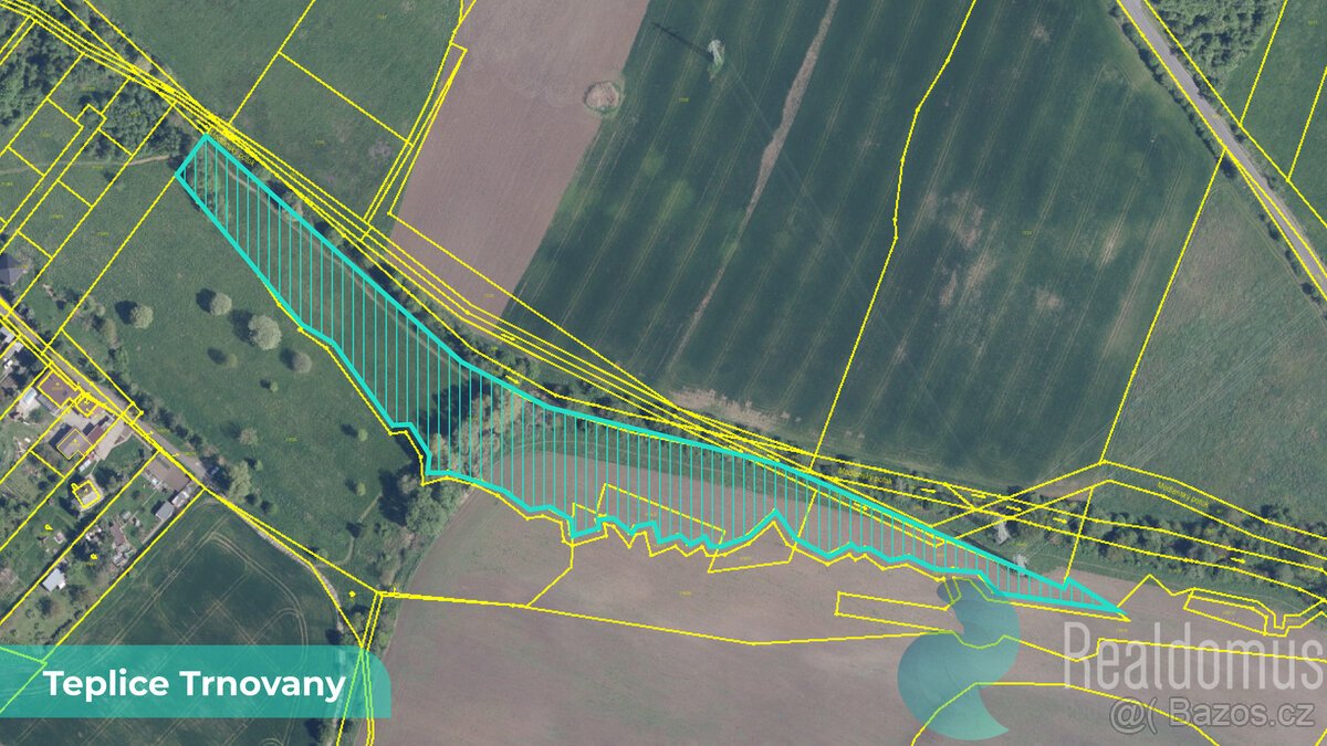 Prodej souboru pozemků, Teplice–Trnovany / Srbice