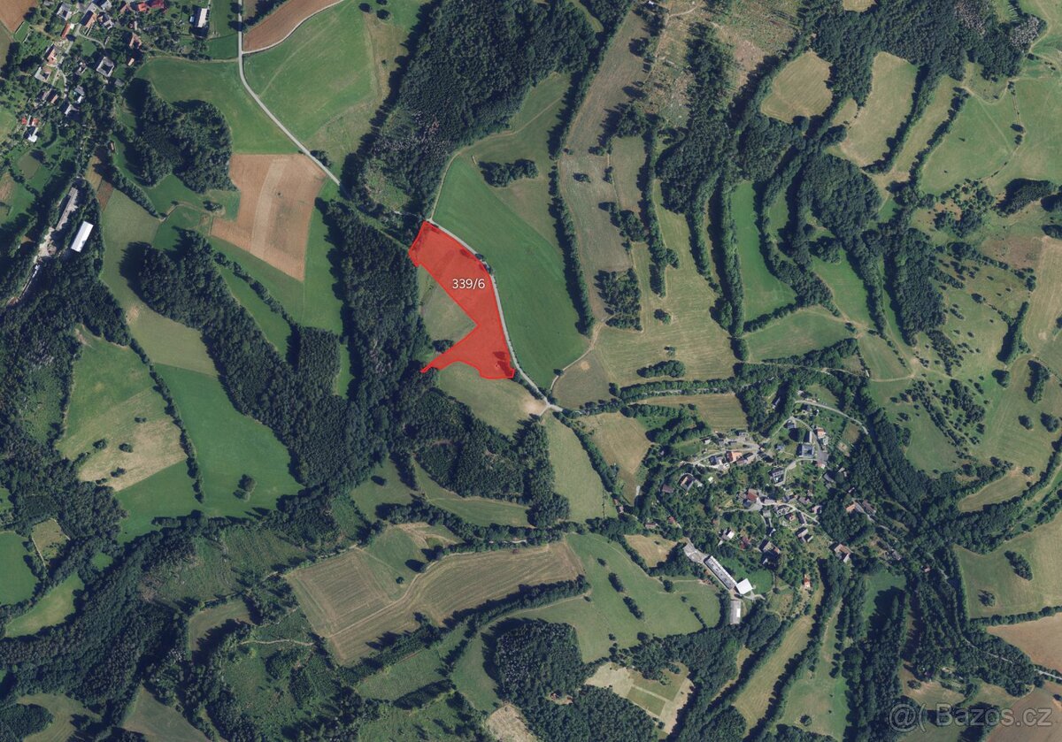 Louka, prodej, Hluboké, Dalečín, Žďár nad Sázavou